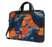 LHFIOHIRG (Sea Lions) 29 X 40 Cm Laptop Bag Shockproof Soft Lining Laptop Case With Shoulder Strap Travel-Friendly Briefcase
