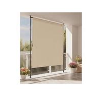 LHHDMA Welding Blankets, Retractable Privacy Screen For Balcony & Patio, UV Protection, No-Drill Easy Setup, Waterproof, Adjustable Height And Width, Wind-Resistant(3x2.7m)