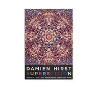 LHHJF LJHFA Damien Hirst Abstract Poster Cherry Blossoms Canvas Painting Damien Hirst Wall Art And Prints Living Room Home Decor Picture 50x70cmx1 No Frame