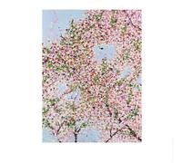 LHHJF LJHFA Damien Hirst Cherry Blossom Poster Damien Hirst Wall Art Abstract Canvas Painting And Prints Wall Picture Home Living Room Decor 50x70cm No Frame