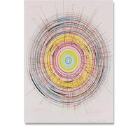 LHHJF LJHFA Damien Hirst Poster The Action Spin Painting Damien Hirst Canvas Wall Art And Prints For Modern Home Living Room Decor Picture 50x70cm No Frame