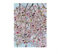 LHHJF LJHFA Famous Damien Hirst Poster Cherry Blossom Canvas Wall Art Damien Hirst Painting And Prints Nordic Home Living Room Decor Pictures 50x70cm No Frame