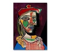 LHHJF LJHFA Famous Pablo Picasso Poster Abstract Vintage Wall Art Pablo Picasso Canvas Painting And Prints Home Living Room Decor Picture 50x70cmx1 No Frame