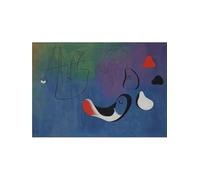 LHHJF LJHFA Joan Miro Surrealism Artwork Poster Abstract Line Wall Art Joan Miro Canvas Painting And Prints Nordic Home Decor Picture 50x70cmx1 No Frame