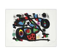 LHHJF LJHFA Joan Miro Surrealism Poster Mid Century Creative Wall Art Joan Miro Canvas Painting And Prints Nordic Home Decor Picture 50x70cmx1 No Frame