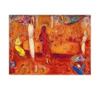 LHHJF LJHFA Marc Chagall Impressionist Poster Color Wall Art Marc Chagall Canvas Painting And Prints For Home Living Room Decor Picture 50x70cm No Frame
