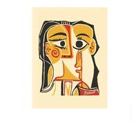 LHHJF LJHFA Pablo Picasso Minimalism Poster Abstract Figure Line Wall Art Pablo Picasso Canvas Painting And Prints Home Decor Wall Picture 50x70cmx1 No Frame