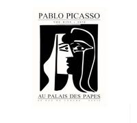 LHHJF LJHFA Pablo Picasso Minimalism Poster Abstract Figure Line Wall Art Pablo Picasso Canvas Painting And Prints Home Decor Wall Picture 50x70cmx1 No Frame