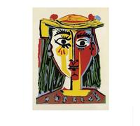 LHHJF LJHFA Pablo Picasso Minimalism Poster Abstract Figure Line Wall Art Pablo Picasso Canvas Painting And Prints Home Decor Wall Picture 50x70cmx1 No Frame