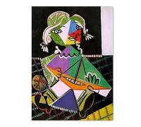 LHHJF LJHFA Pablo Picasso Vintage Poster Figure Abstract Wall Art Pablo Picasso Canvas Painting And Prints Home Living Room Decor Picture 50x70cmx1 No Frame