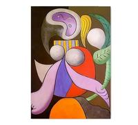 LHHJF LJHFA Pablo Picasso Vintage Poster Figure Abstract Wall Art Pablo Picasso Canvas Painting And Prints Home Living Room Decor Picture 50x70cmx1 No Frame