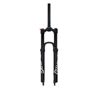 LHHL 27.5/29 Inch Mountain Bike Magnesium Alloy Suspension Fork Travel 140mm MTB Air Suspension Fork Manual/Remote Lockout Bicycle Fork Straight Tube (Color : Manual Lockout, Size : 27.5 Inch)