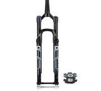 LHHL 27.5/29'' Mountain Bike Suspension Fork Travel 120mm MTB Air Fork Thru Axle 15 * 110mm BOOST Front Fork Black 1-1/2 Tapered(A,29in)