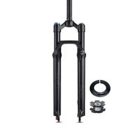 LHHL Mountain Bike Air Suspension Fork 26/27.5/29inch QR 9 * 100mm Straight