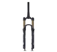 LHHL MTB Magnesium Alloy Fork 26/27.5/29 Inch Mountain Bike Suspension Fork Bicycle Air Suspension Fork Travel 120mm Manual/Remote Lockout (Color : Tapered Manual, Size : 27.5 Inch)