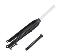LHHL MTB Road Bike Rigid Fork Aluminum Alloy Fork 26/27.5/29" Thru-axle 100mm1-1/8 28.6mm Threadless Straight Tube Disc Brake Superlight Mountain Bike Front Forks (Color : Black B)
