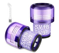 LhhTing V9 SV18 Filter Replacement for Dy-Son Digital Slim & V9 Motorbar Cordless Vacuum, Digital Slim Origin & Fluffy & Fluffy Extra & Fluffy Pro Vac, for Part No.970612-01, 2 Pack V9 Hepa Filter