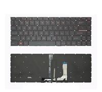 LHHYGSA Laptop Keyboard for MSI GS65 GF63 MS-16R1 PS63 P65 GF65 8RC/D 8RF/E MS-16W1 MS-16W2 MS-16Q1 MS-16Q2 MS-16Q3 MS-16Q4 Easy to replace(Red Letter backlit)