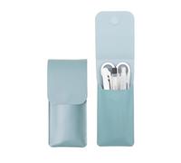 LHiDS Pencil Case, Pencil Pouch Pen Bag, Multipurpose Travel Bags for Office, Bag Pouch Holder Box Organizer, Sky Blue, Modern