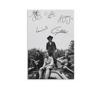 LHIKARQUX One Direction Poster Music Band Vintage Poster Decorative Painting Canvas Wall Art Living Room Posters Bedroom Painting 12x18inch(30x45cm)