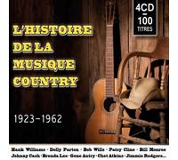 L'Histoire de la Musique Country : 1923-1962 - Coffret 4 CD