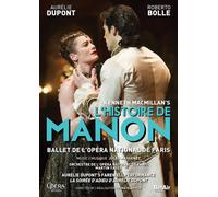 L'histoire De Manon: Opera De Paris (DVD) Karl Paquette Stephane Bullion