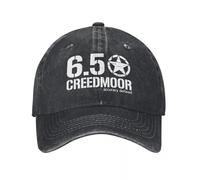 LHJHZDJC 6.5 Creedmoor, Long Range Shooting, NRA, Hunting, Star Logo Cap Lightweight Men's Cap Men's Baseball Cap