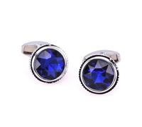 LHJHZDJC carbon fiber Cufflinks Mahogany crystal gem crown cuff button High quality hand cut Cuff-links Men's jewelry whole Gift for Her Stainless Steel Pendant