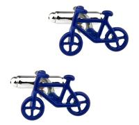 LHJHZDJC Classical Bicycle Cufflinks Mens Cuff Link Bike 1 Pair Gift for Her Stainless Steel Pendant