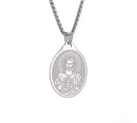 LHJHZDJC Exquisite Classic Enlightenment Savior Sacred Heart Necklace Men Women Amulet Jewelry Streetwear Accessory for Men Women Casual Gift