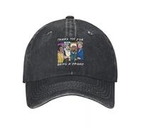 LHJHZDJC Golden Girls Thank You for Being A Denim Hat Durable for All Seasons Women Hat Cap Man Summer