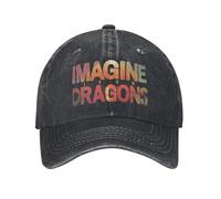 LHJHZDJC Imagine Loom Album Baseball Caps Band Music Distressed Denim Classic Outdoor All Seasons Travel Adjustable Snapback Hat