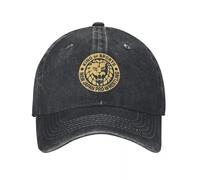 LHJHZDJC Japan Pro Wrestling King of Sports Golden Tiger Denim Hat Durable for All Seasons Cap Female Women's Baseball Cap