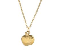 LHJHZDJC Necklace Fashion Women's Simple Apple Pendant Necklace Gold and Silver Color Jewelry Birthday Gift Trend Fashion Gift Jewelry