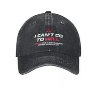 LHJHZDJC Sarcastic Humor Hell Restraining Cap Durable for All Seasons Caps Women Baseball Cap Men