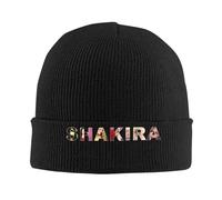 LHJHZDJC Shakira Alben LAS Mujeres ya no lloran Tour Strickmütze für Frauen Männer Skullies Mützen Wintermütze Acryl Casual Melon Kappe Festival Gift