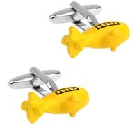 LHJHZDJC Silver Black Golden Knots Cufflinks Men Laser Camera Heart Cuff Links 1 Pair Gift for Her Stainless Steel Pendant
