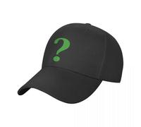 LHJHZDJC The Riddle Question Mark Symbol Retro Baseball Cap Fashionable Hat Man Luxury Woman Men's