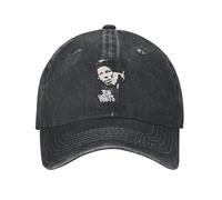 LHJHZDJC Tom WAITS Czarny Portrait Nick Cave Denim Hat Breathable Design Caps Men Baseball Cap for Men