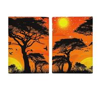 LHJKB Durable PU Material Passport Protective Cover, Beautiful Scenery Images Printing Cute Passport Protective Cover Women and Men Passport Cover Wear-Resistant Passport Bag