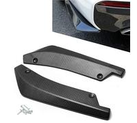 LHLUCKY 2Pcs Rear Bumper Diffuser Spoilers for BYD Seal U DM-i 2024 2025, Rear Bumper Lip Diffuser Car Back Bumper Spoiler Lip Splitter,B/Carbon Fiber