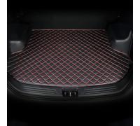 LHLUCKY Car Boot Liner, for MG MG3 Full Hybrid 2024 Car Boot Protector Mat Car Boot Cover Mats Waterproof Rear Trunk Protector Mat Scratch Proof Carpets,BlackRed