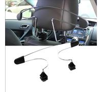 LHLUCKY Car Coat Hanger for VW Tiguan 2017-2024, Auto Hooks Hanger Car Seat Back Seat Organizer Black