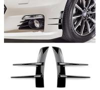 LHLUCKY Front Bumper Lip, for Ford Fiesta MK7 2008-2017 Front Bumper Lip Diffuser Car Body Kit Front Spoiler Decoration Exterior Accessories