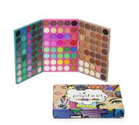 LHLXZQ 120 Colours Eyeshadow Palette, multi-color pearl makeup tray eye shadow palette, matte, flash, shiny and pearlescent neon eyeshadow tray set, daily party makeup plate * 2