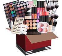 LHLXZQ Women's Makeup set, Full makeup set with eyeshadow, lipstick, lip gloss, concealer, mascara, beauty brush, etc. with storage case, portable travel cosmetic palette for teens and adults#2