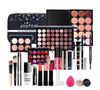 LHLXZQ Women's Makeup set, Full makeup set with eyeshadow, lipstick, lip gloss, concealer, mascara, beauty brush, etc. with storage case, portable travel cosmetic palette for teens and adults#5