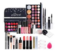 LHLXZQ Women's Makeup set, Full makeup set with eyeshadow, lipstick, lip gloss, concealer, mascara, beauty brush, etc. with storage case, portable travel cosmetic palette for teens and adults#6