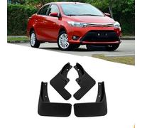 LHLYNYT 4 Pcs Car Mud Flaps Fender for Toyota Yaris Vios Xp150 2014-2019, Guards Splash Exterior Accessories Mudguard Flares Front and Rear