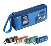 LHLZNB Adorable Stitch Pencil Case - Clear Pencil Case for Girls - Small & Large Pencil Cases - Perfect for School & Exams - Cute Pencil Case for Women & Kids，Clear Pencil case (Blue)